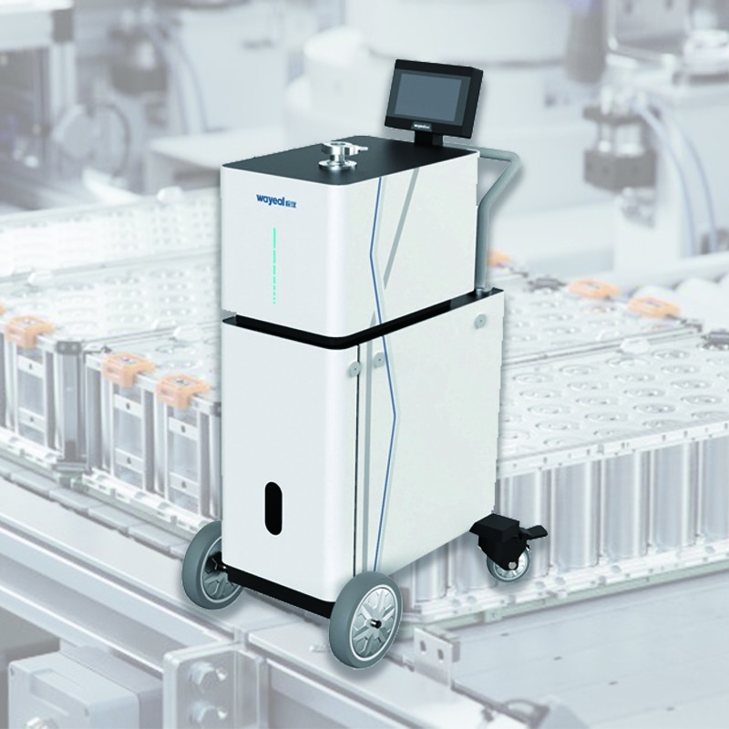 Iridio rivestito di ossido di itrio fonte di ioni di elio spettrometro di massa rilevatore di perdite RS232/485