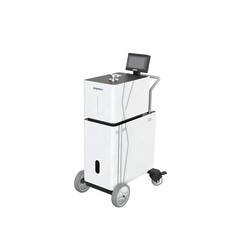 Mini rilevamento di perdite 5*10-13Pa.m3/s Rilevatore di perdite di elio con touchscreen da 7 pollici