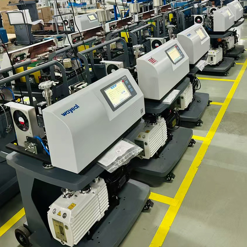 Detettore di perdite di elio 1500 Pa con tempo di risposta, doppia fonte di ioni e interfaccia multilingue