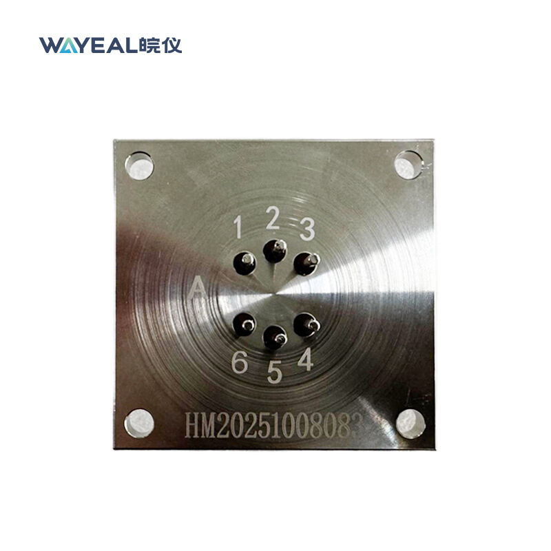 Sorgente ionica all'ossido di ittrio rivestita in iridio con commutazione automatica per rilevatore di perdite di elio