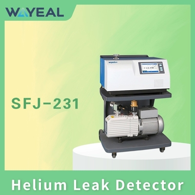 Wayeal SFJ-231 2 Ion Source Helium Leak Detector Machine per il rilevamento di piccole perdite