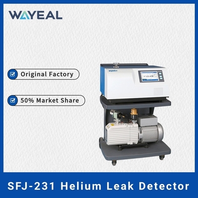 Wayeal LCD touch screen Helium Leak Detector Equipaggiamento di rilevamento dell'elio CE certificato